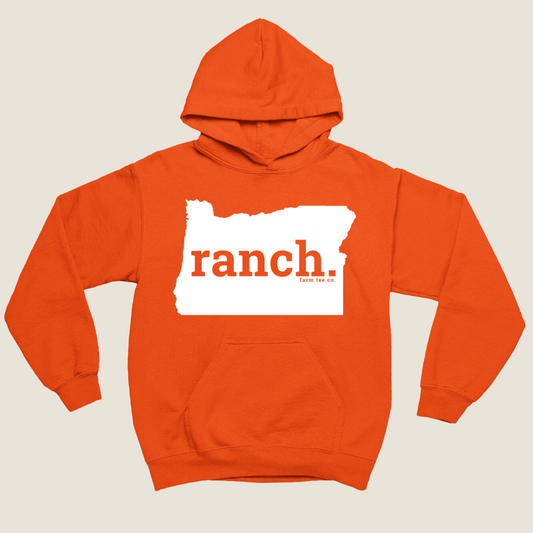 Oregon RANCH Safety Orange Hoodie