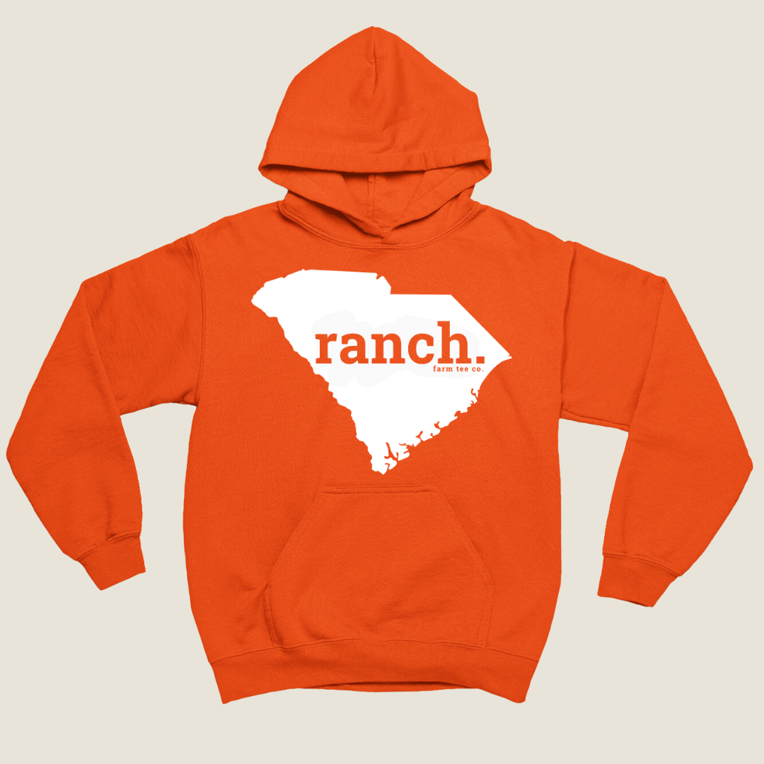South Carolina RANCH Safety Orange Hoodie