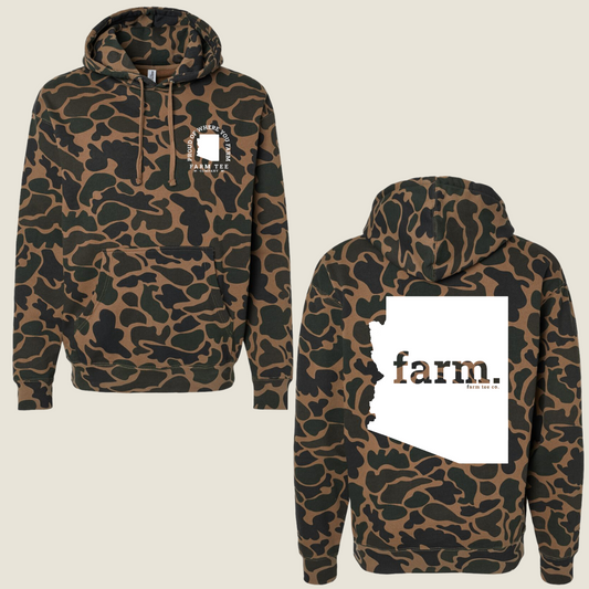 Arizona FARM Casual Camo Hoodie