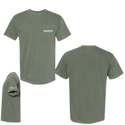 Wyoming RANCH Pocket Tee