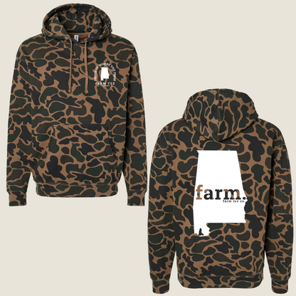 Alabama FARM Casual Camo Hoodie