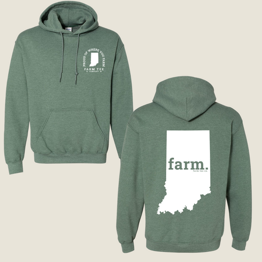 Indiana FARM Casual Hoodie