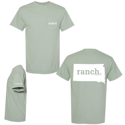 South Dakota RANCH Pocket Tee