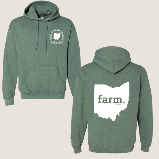 Ohio FARM Casual Hoodie