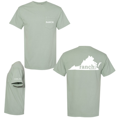 Virginia RANCH Pocket Tee