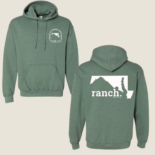 Maryland RANCH Casual Hoodie