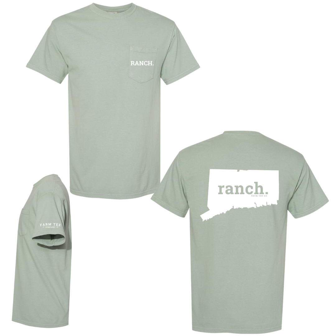 Connecticut RANCH Pocket Tee
