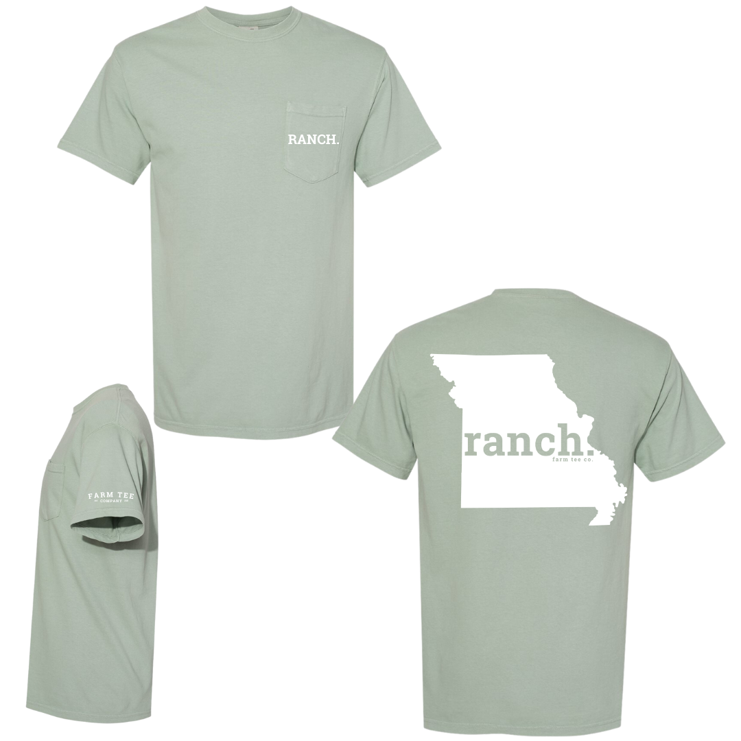 Missouri RANCH Pocket Tee