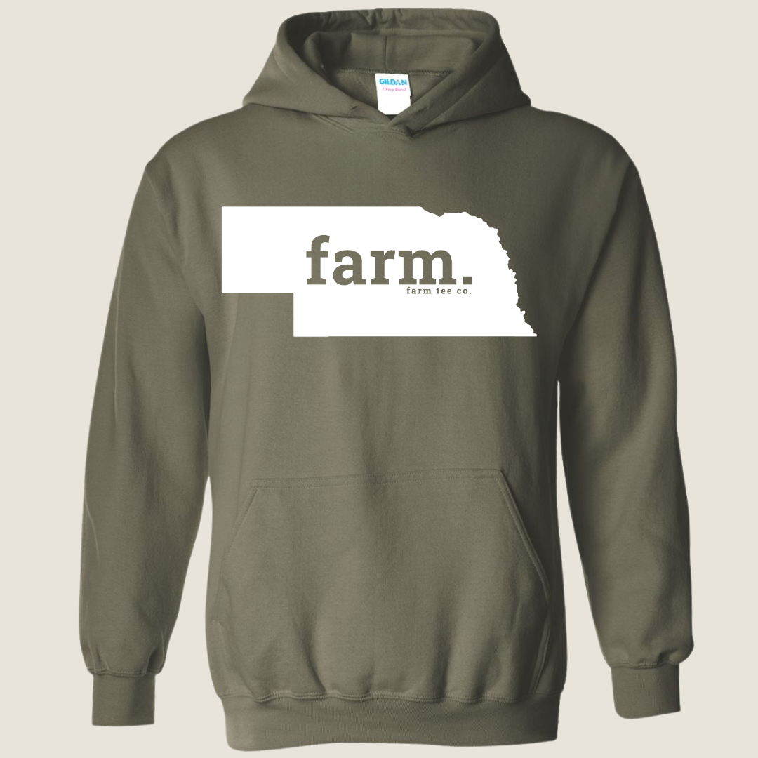 Nebraska FARM Hoodie