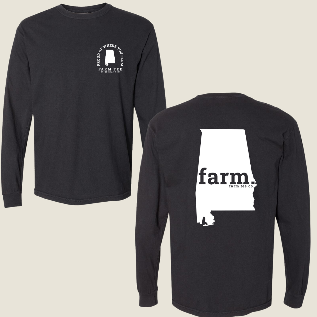 Alabama FARM Casual Long Sleeve Tee