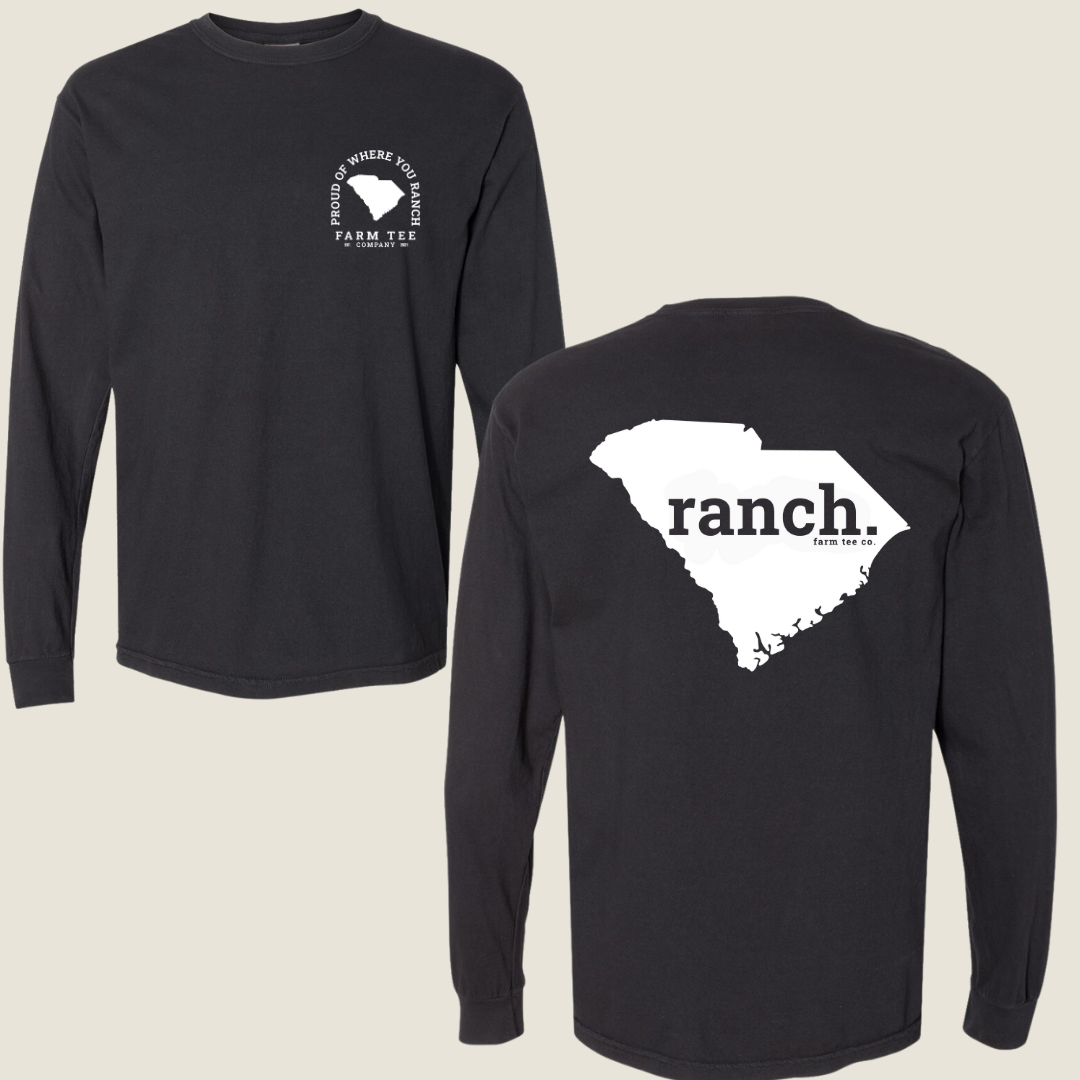 South Carolina RANCH Casual Long Sleeve Tee