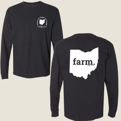 Ohio FARM Casual Long Sleeve Tee