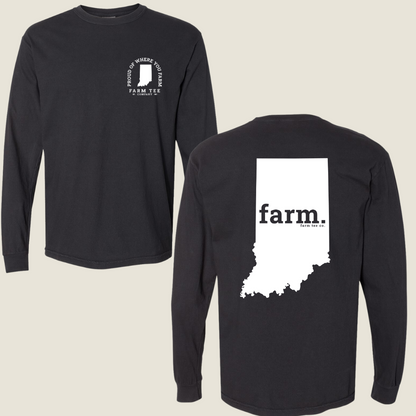 Indiana FARM Casual Long Sleeve Tee