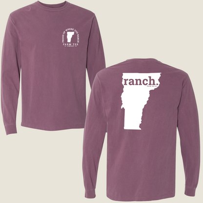 Vermont RANCH Casual Long Sleeve Tee