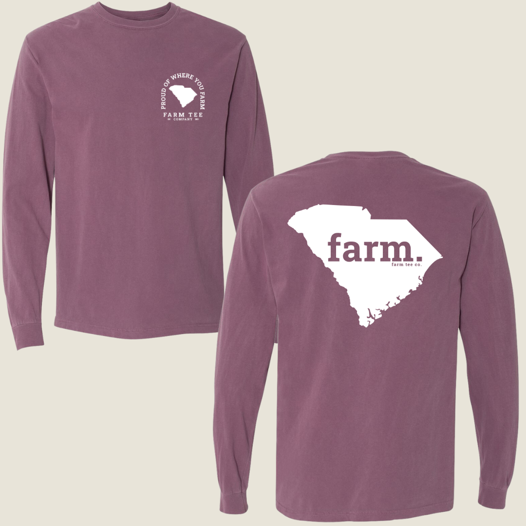 South Carolina FARM Casual Long Sleeve Tee