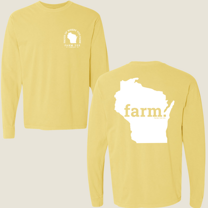 Wisconsin FARM Casual Long Sleeve Tee