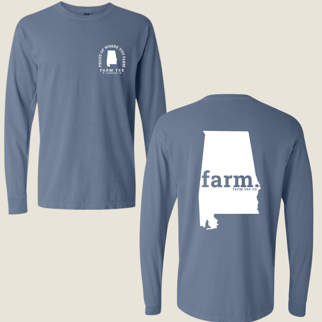 Alabama FARM Casual Long Sleeve Tee