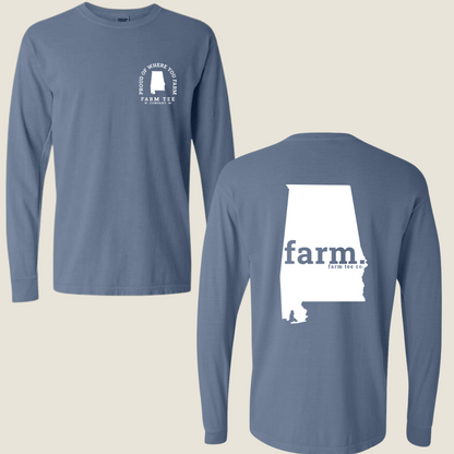 Alabama FARM Casual Long Sleeve Tee