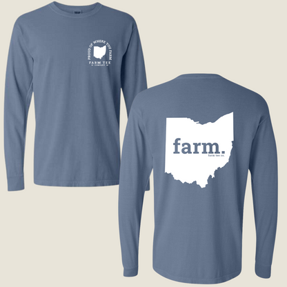 Ohio FARM Casual Long Sleeve Tee