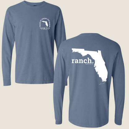 Florida RANCH Casual Long Sleeve Tee