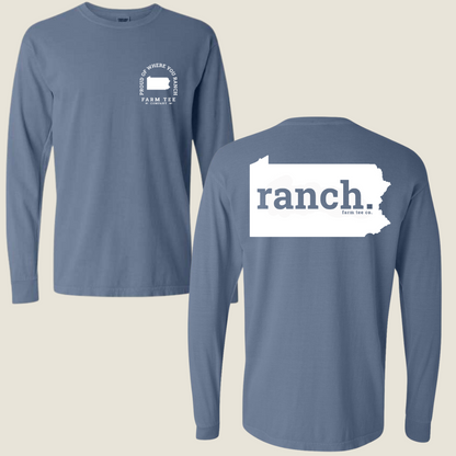 Pennsylvania RANCH Casual Long Sleeve Tee