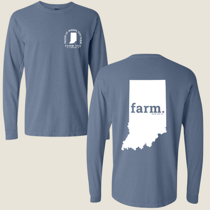 Indiana FARM Casual Long Sleeve Tee