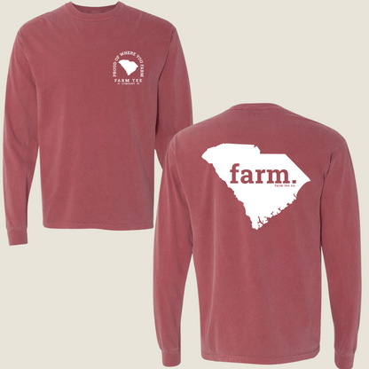 South Carolina FARM Casual Long Sleeve Tee