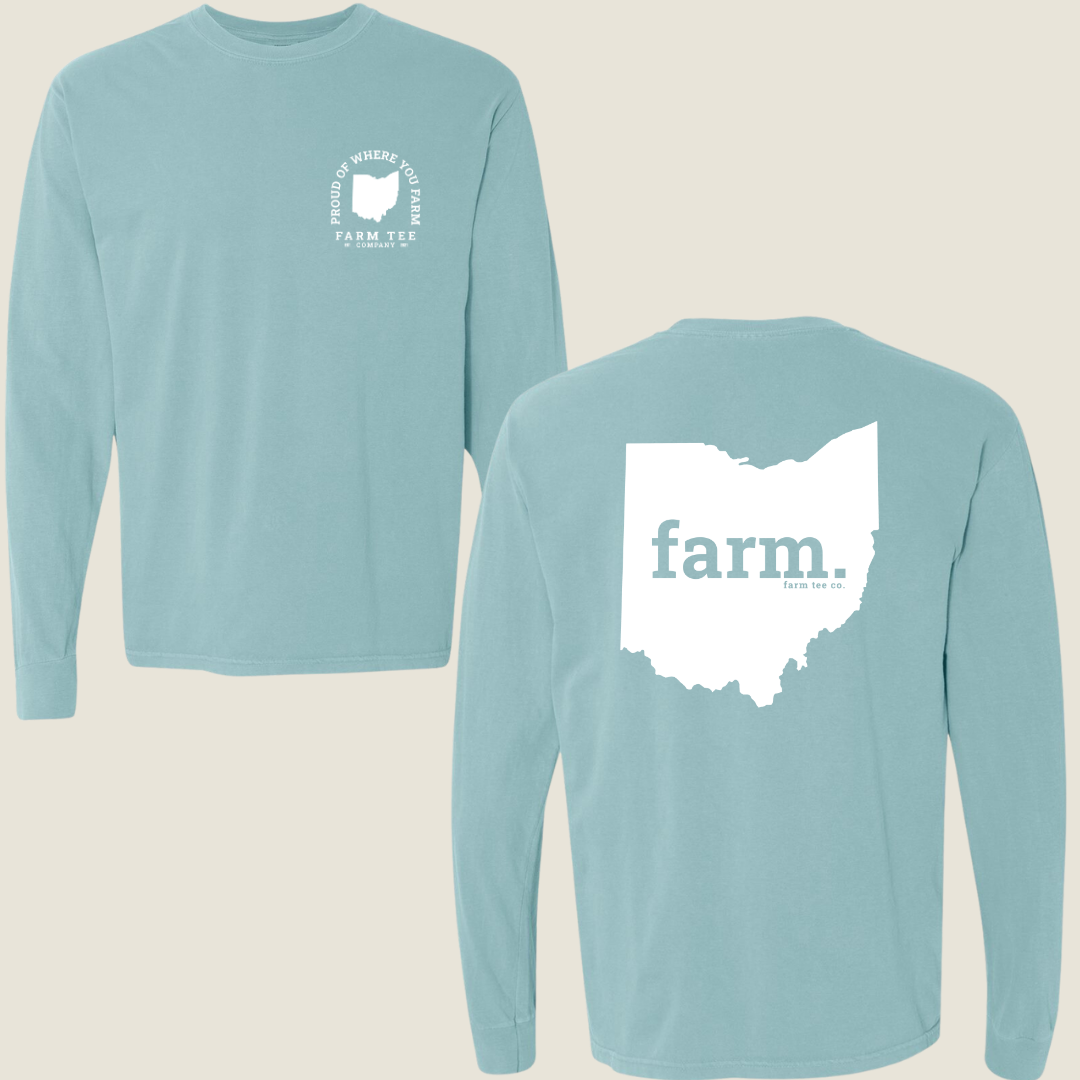 Ohio FARM Casual Long Sleeve Tee