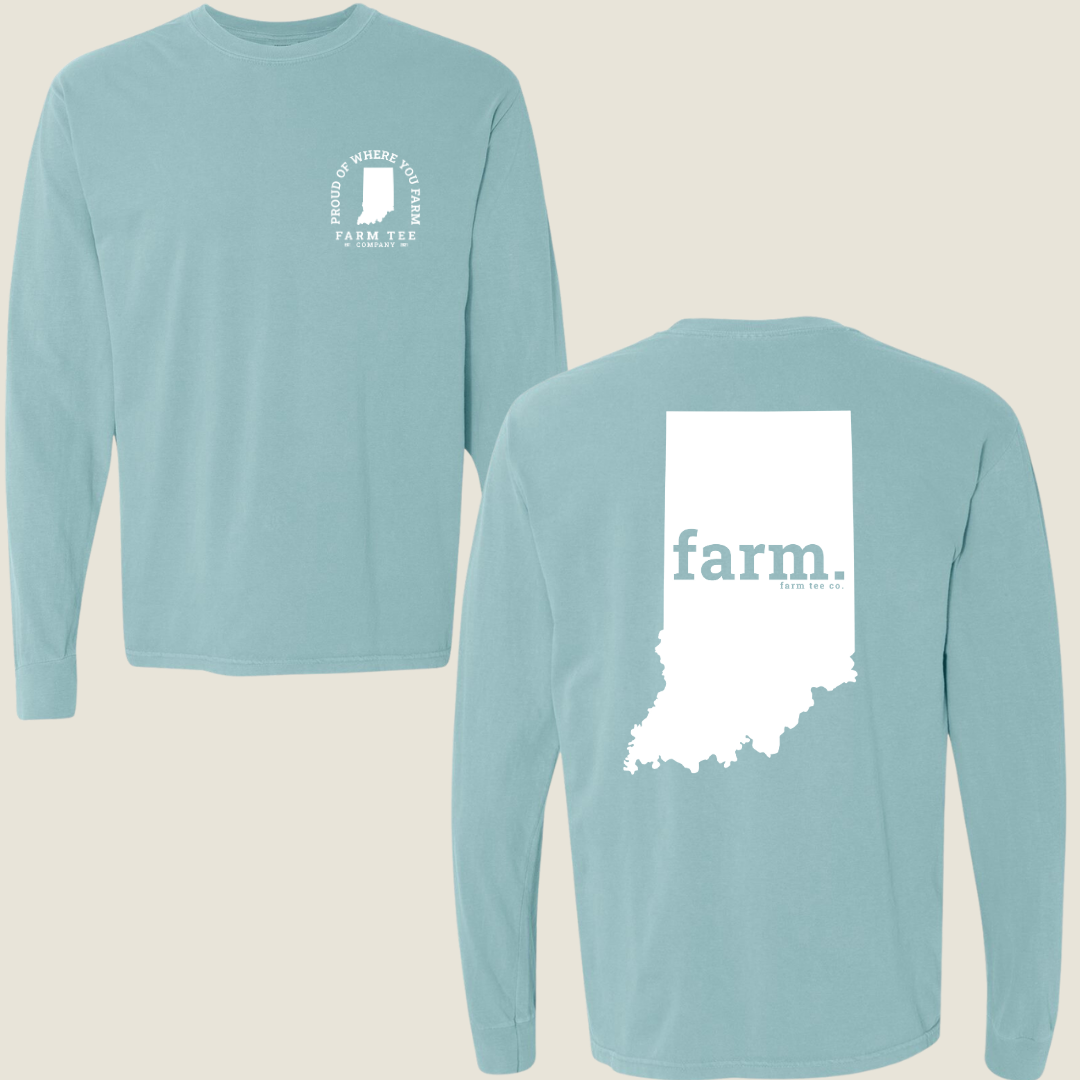 Indiana FARM Casual Long Sleeve Tee