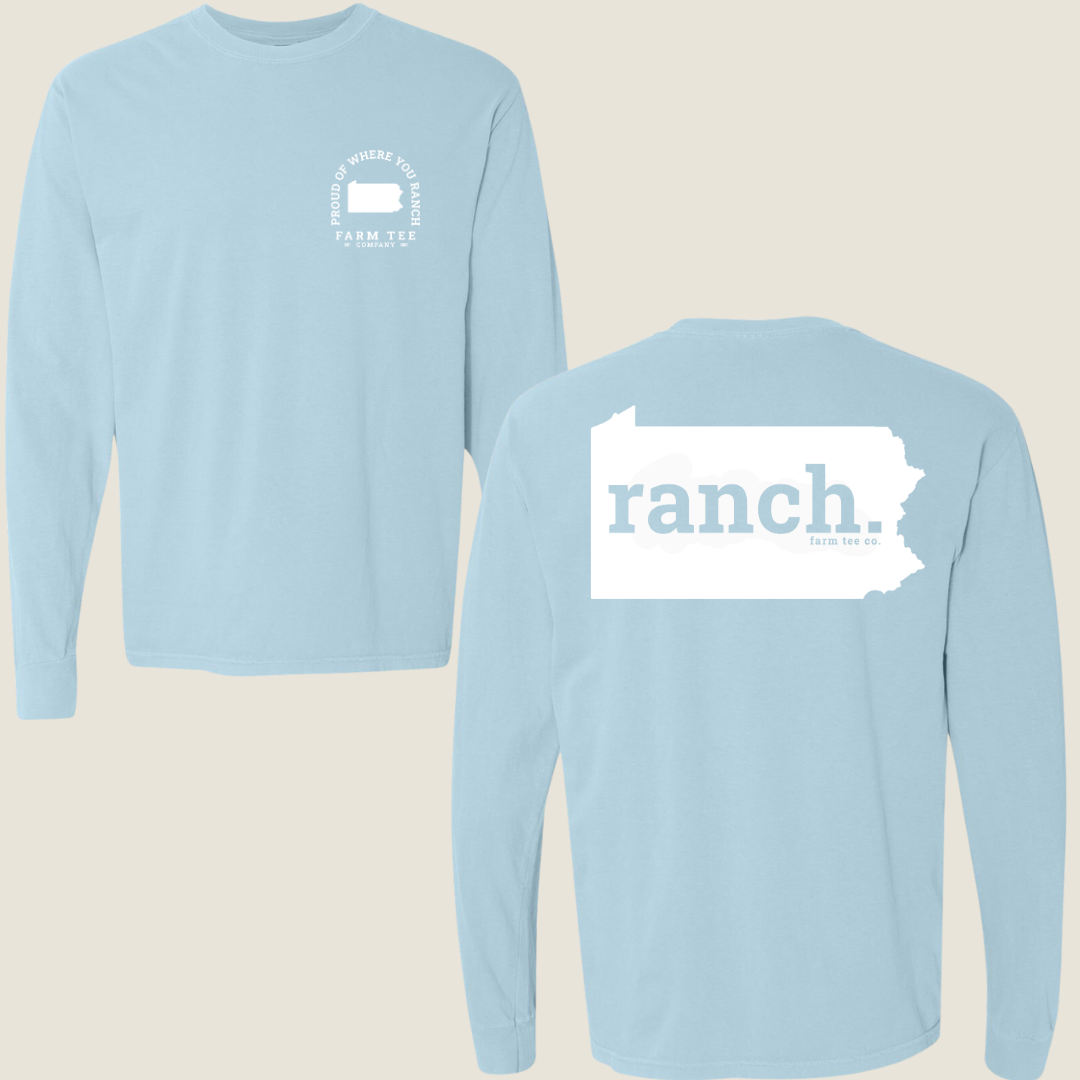 Pennsylvania RANCH Casual Long Sleeve Tee