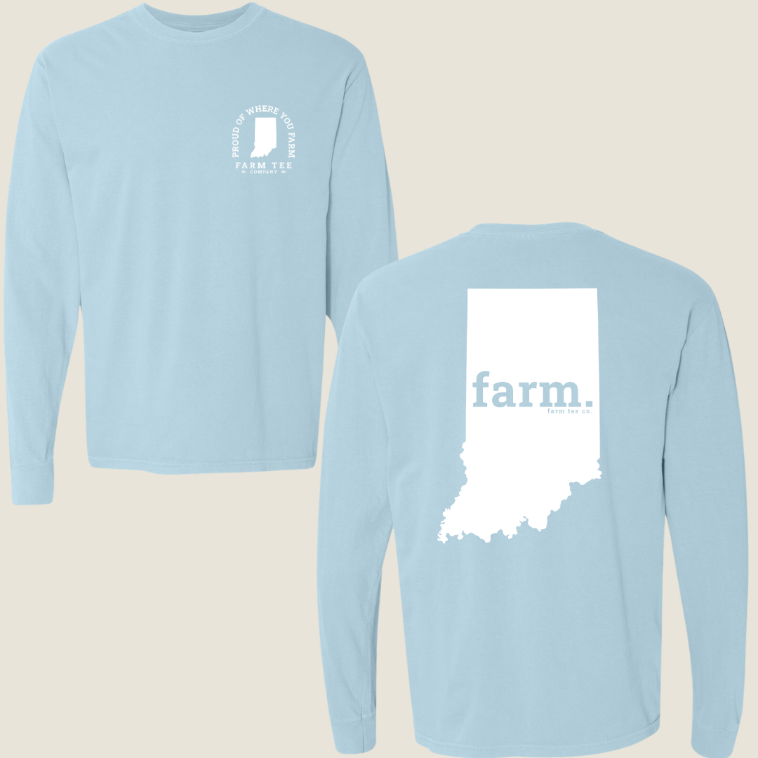 Indiana FARM Casual Long Sleeve Tee