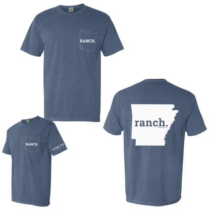 Arkansas RANCH Pocket Tee