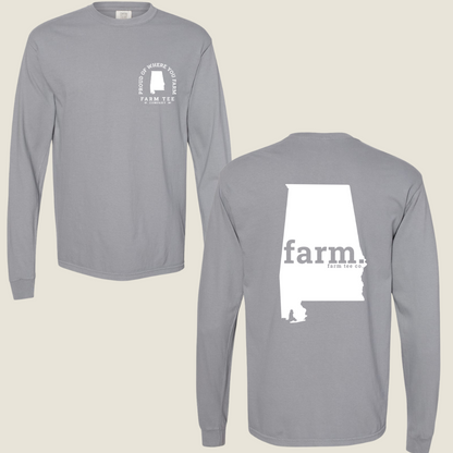 Alabama FARM Casual Long Sleeve Tee