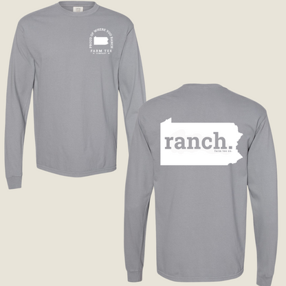 Pennsylvania RANCH Casual Long Sleeve Tee