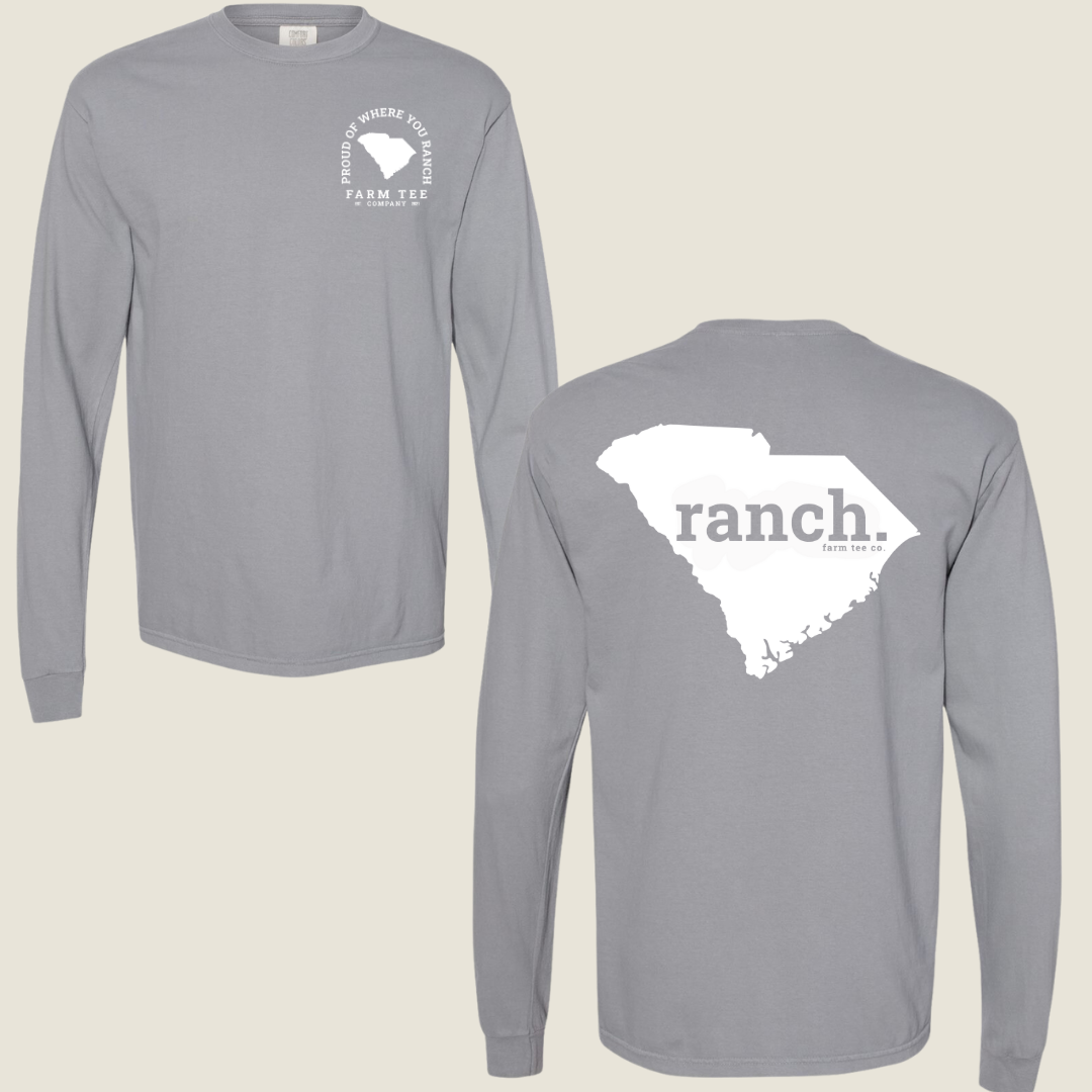 South Carolina RANCH Casual Long Sleeve Tee