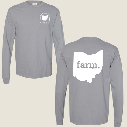 Ohio FARM Casual Long Sleeve Tee