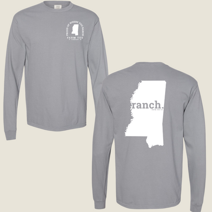 Mississippi RANCH Casual Long Sleeve Tee