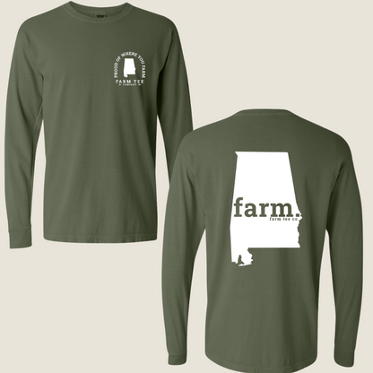 Alabama FARM Casual Long Sleeve Tee