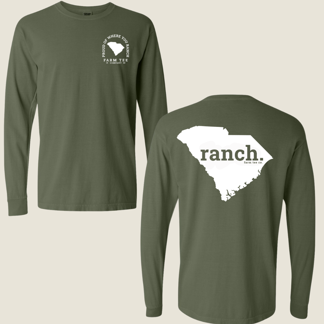 South Carolina RANCH Casual Long Sleeve Tee