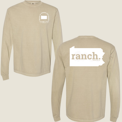 Pennsylvania RANCH Casual Long Sleeve Tee