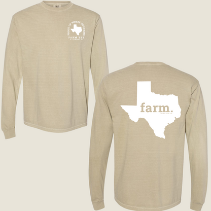 Texas FARM Casual Long Sleeve Tee