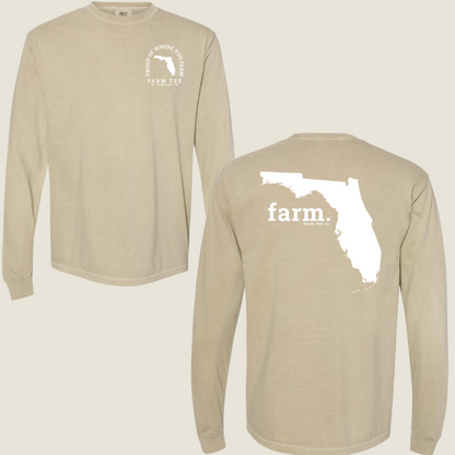 Florida FARM Casual Long Sleeve Tee