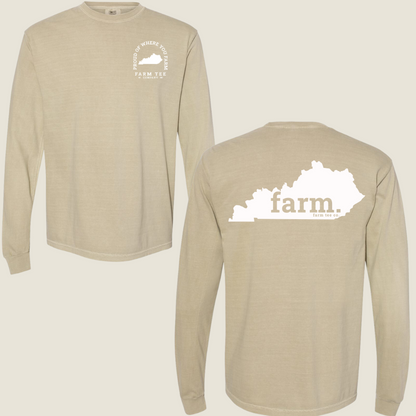 Kentucky FARM Casual Long Sleeve Tee