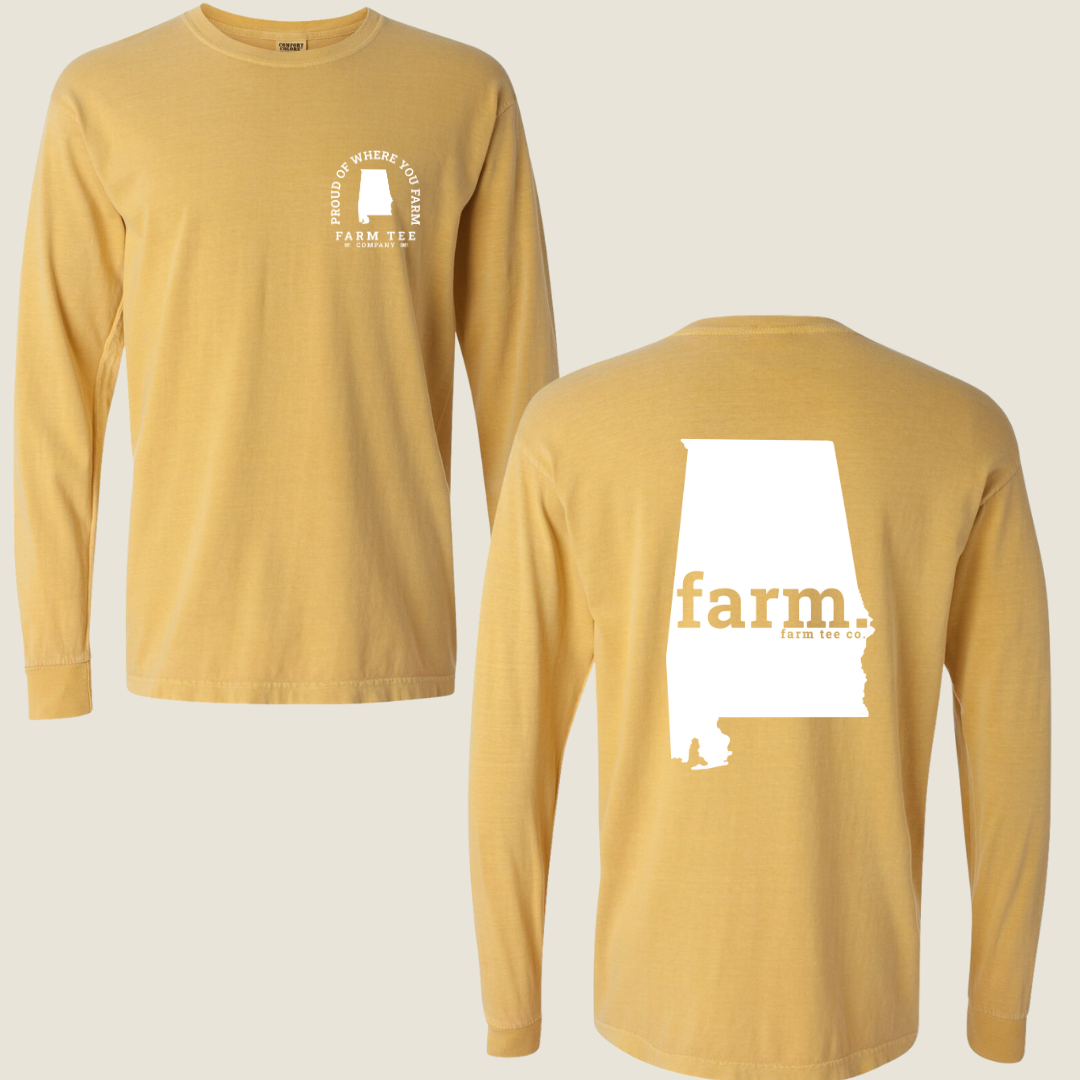 Alabama FARM Casual Long Sleeve Tee