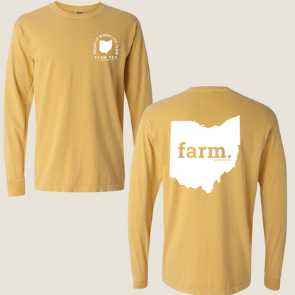 Ohio FARM Casual Long Sleeve Tee