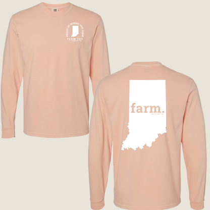 Indiana FARM Casual Long Sleeve Tee