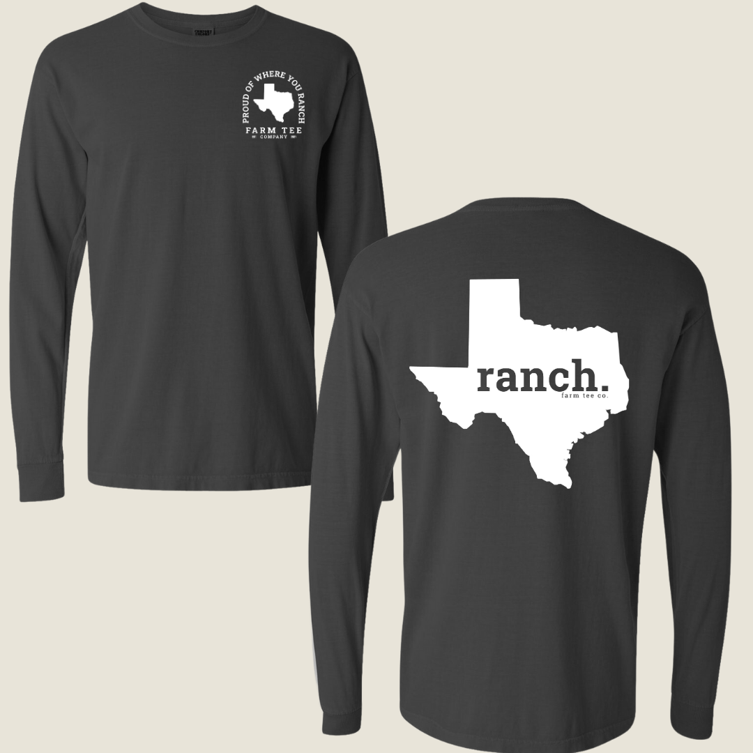 Texas RANCH Casual Long Sleeve Tee