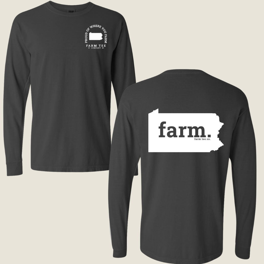 Pennsylvania FARM Casual Long Sleeve Tee