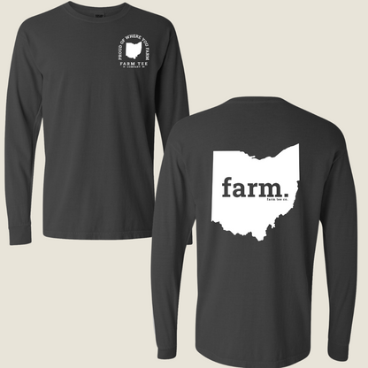 Ohio FARM Casual Long Sleeve Tee