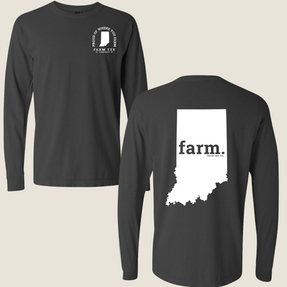 Indiana FARM Casual Long Sleeve Tee